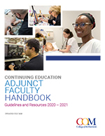 CE Adjunct Faculty Handbook Cover