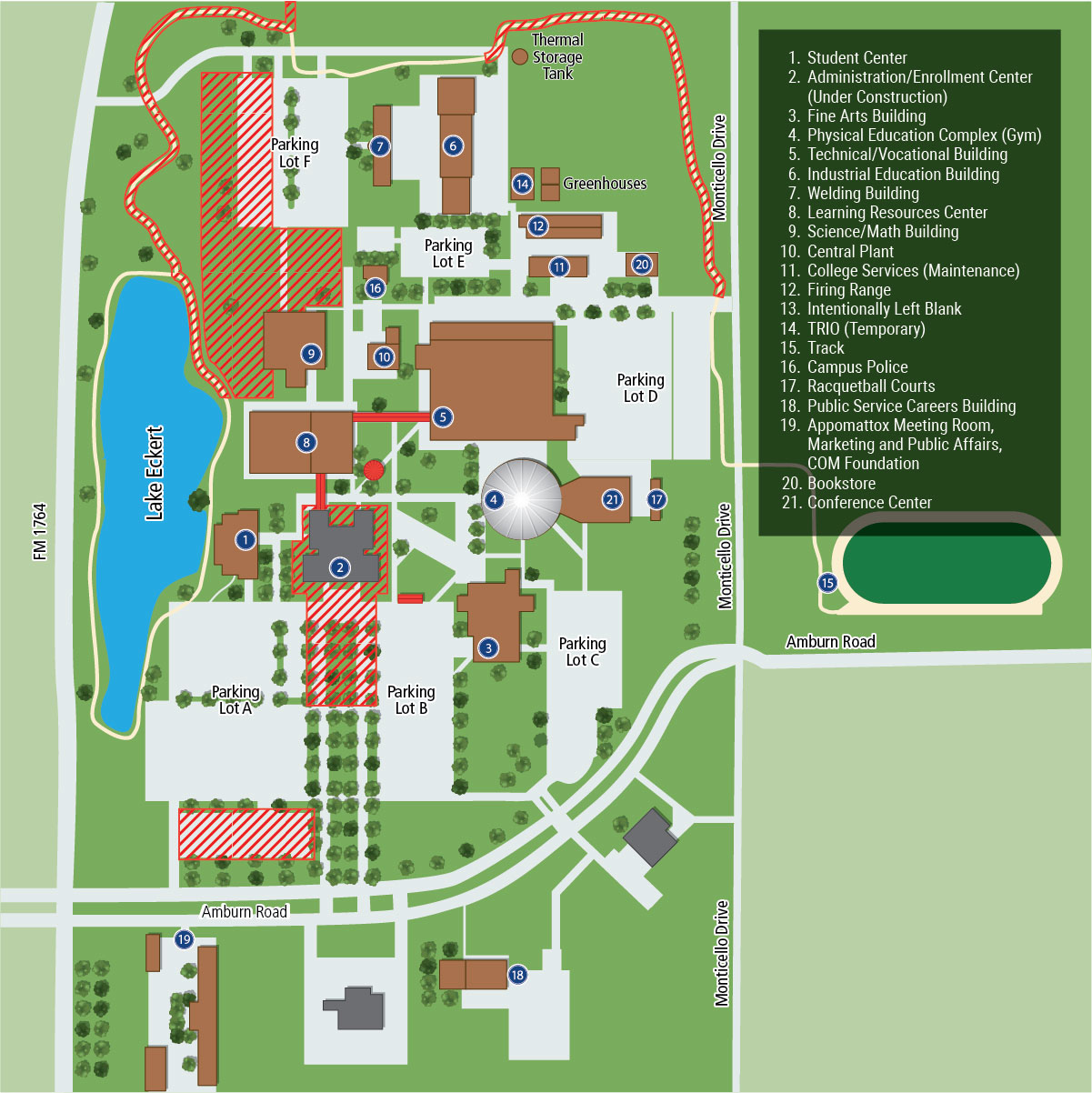 LSSU Campus Map   CampusMap2019 