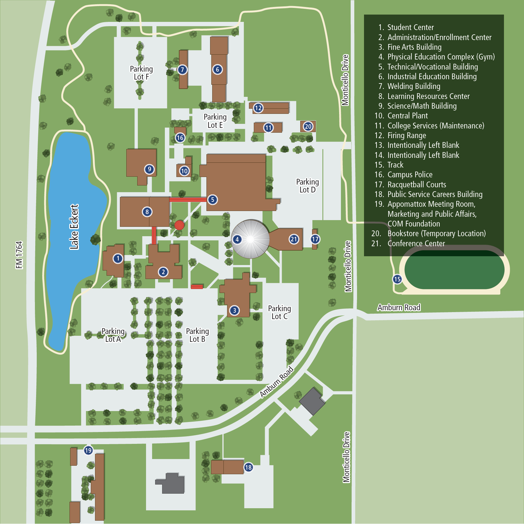 New College Campus Map