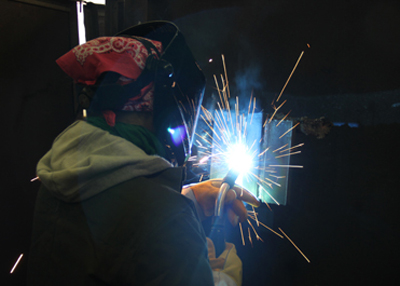 Welding program, female welder