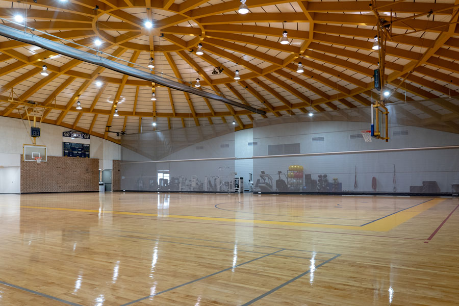 Gymnasium floor